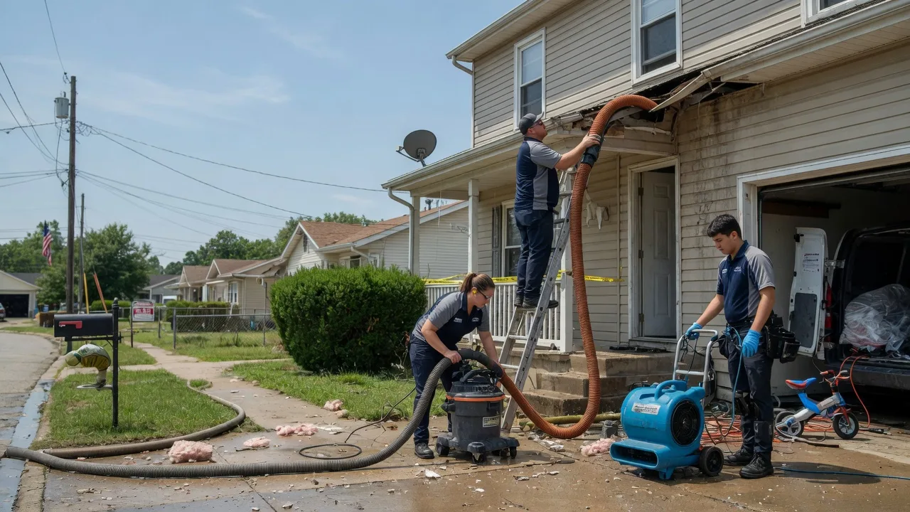 Water Damage Restoration in Burdick, KS near me